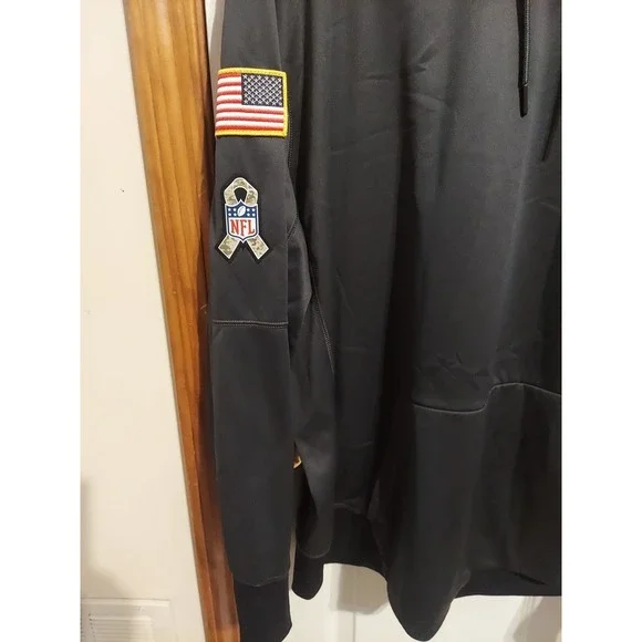Nike Kansas City Chiefs Salute to Service On Field Hoodie Mens XXL • NFL Mahomes